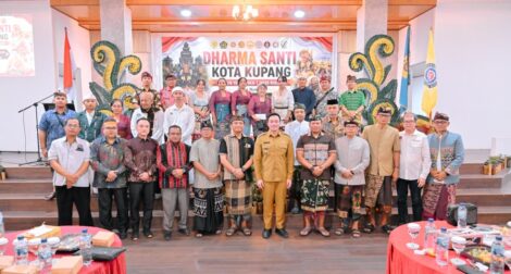 Wali Kota Kupang Hadiri Dharma Santi 1948 Saka
