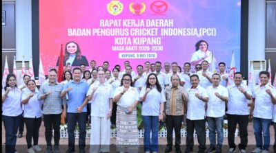 Ketua dan Pengurus Cricket Kota Kupang