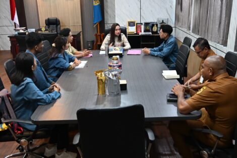 Audiens Wawali bersama Panitia PISMA X UNWIRA.