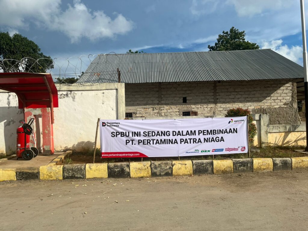 Salah Satu SPBU di NTT dalam Pembinaan Pertamina