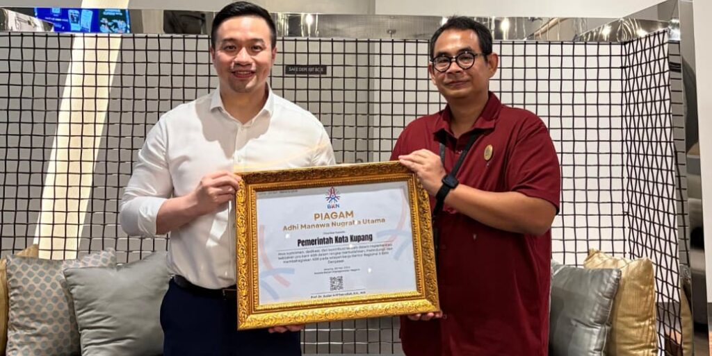 Kota Kupang Raih Penghargaan Tertinggi BKN,