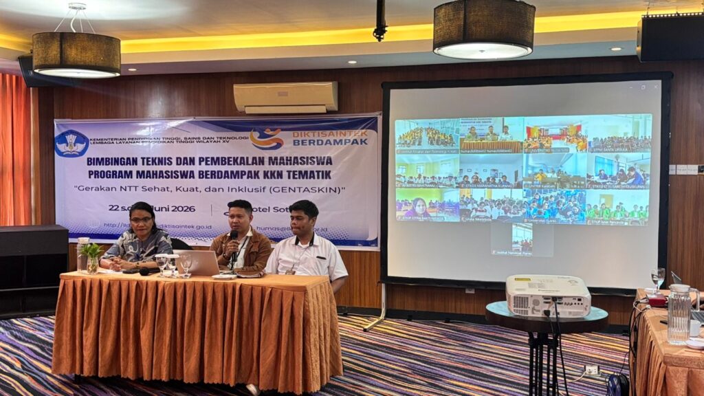 Sinergi BI NTT dan LLDIKTI Wilayah XV, Mahasiswa KKN Tematik GENTASKIN Dibekali Edukasi PeKA dan CBP Rupiah sebagai Agen Edukasi di Desa 3T NTT