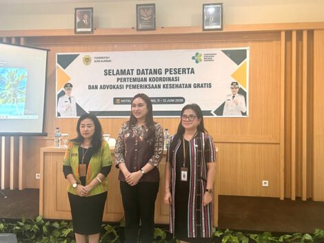 kegiatan Koordinasi dan Advokasi Pelaksanaan Pemeriksaan Kesehatan Gratis (PKG) Kota Kupang