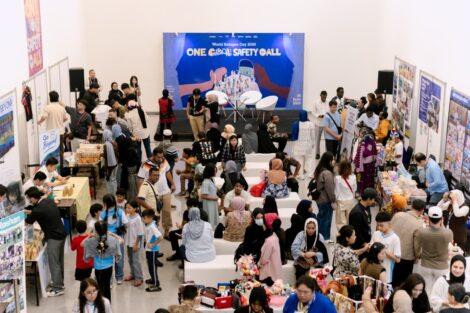 : Peringatan Hari Pengungsi Dunia, “One Goal: Safety for All” yang diselenggarakan di Galeri Oesman Effendi, Taman Ismail Marzuki, pada 20 Juni 2026.