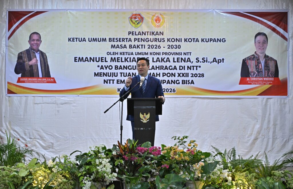 Ketua KONI sekaligus Wali Kota Kupang, Chris Widodo