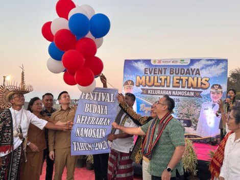 Wali kota Buka Festival Budaya Multi Etnis Kelurahan Namosain