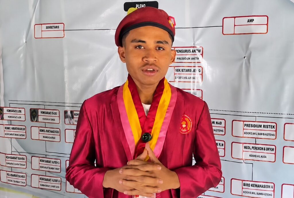Ketua PMKRI Cabang Kefamenanu, Markolindo Balibo