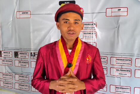 Ketua PMKRI Cabang Kefamenanu, Markolindo Balibo