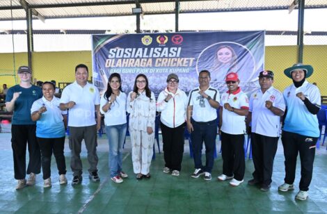 Sekolah Jadi Basis Pembinaan Cricket untuk Cetak Atlet Berprestasi Kota Kupang