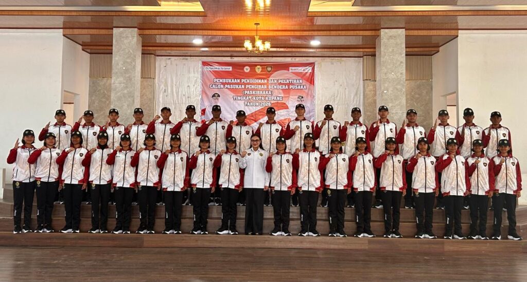 Wawali Kupang bersama calon Paskibraka Kota Kupang