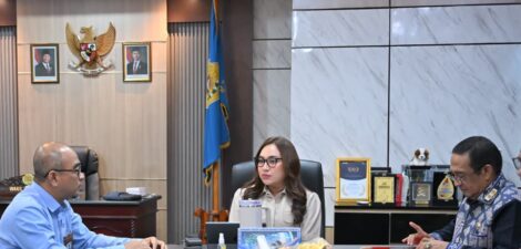 Wawali Serena saat memimpin Entry Meeting bersama Tim Evaluator Badan Pengawasan Keuangan dan Pembangunan (BPKP)