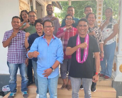 Audiens AJI Kupang bersama Bawaslu NTT
