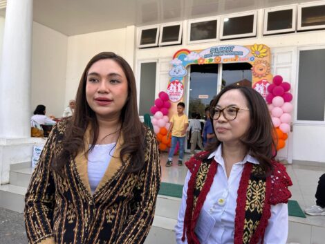 Wakil Wali Kota bersama Kadis DP3A saat Menghadiri perayaan HAN 2026