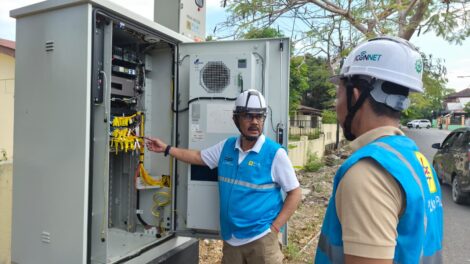 Komisaris PT PLN Icon Plus, Nicholay Aprilindo saat melakukan kunjungan kerja ke Kota Kupang, Nusa Tenggara Timur pada 25 Juli 2026 lalu