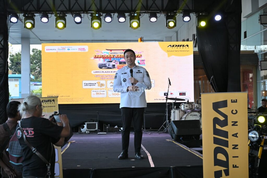 Wali Kota Kupang, dr. Christian Widodo, menghadiri dan memberikan sambutan pada Pembukaan Adira Expo 2026