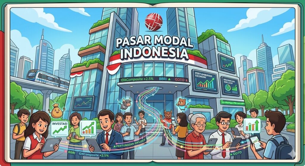 pasar modal (Ilustrasi)