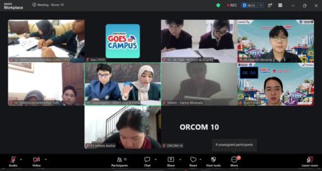 Suasana sesi debat online dari Energy Debate Championship (EDC) pada PGTC 2026. 116 tim beradu gagasan untuk memperebutkan posisi 16 besar yang akan bertarung di babak final nasional.