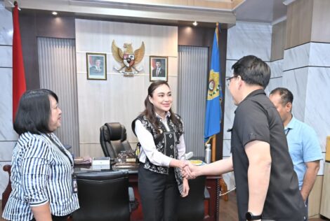 audiensi Wakil Wali Kota Kupang, Serena Cosgrova Francis, S.Sos., M.Sc., bersama jajaran pimpinan PT Bank Rakyat Indonesia (Persero) Tbk. Cabang Kupang di Ruang Kerja Wakil Wali Kota Kupang