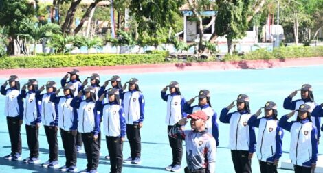 Pelepasan para casis dilakukan melalui Apel Tantingan di Lapangan Upacara Kantor Wali Kota Kupang