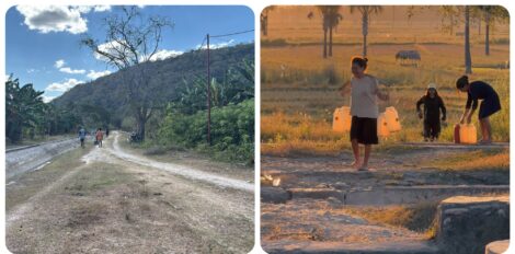 rutinitas warga Desa Linamnutu, Kecamatan Amanuban Selatan, Kabupaten Timor Tengah Selatan (TTS), Nusa Tenggara Timur