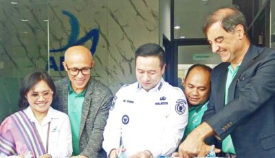 peresmian kantor dan gudang baru Pedagang Besar Farmasi (PBF) PT Anugerah Pharmindo Lestari (APL) Cabang Kupang di kawasan Pergudangan Industri Tenau, Kota Kupang,