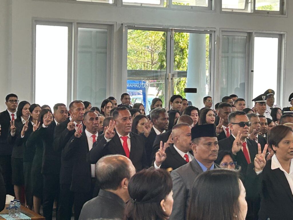 148 Pejabat Dilantik di Kota Kupang, Ini Nama dan Jabatan Barunya
