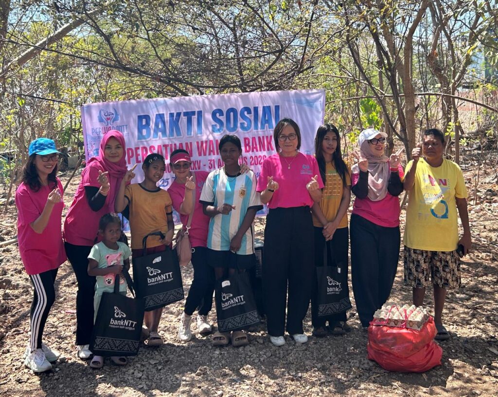 Kegiatan Bakti Sosial itu dilaksanakan di Kampung Pemulung Aqu Ada, Kelurahan Pasir Panjang Kecamatan Kelapa Lima,Kupang