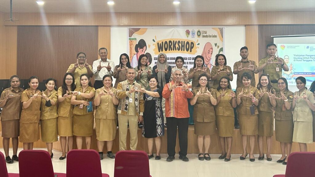 Foto bersama para peserta workshop dan pemateri dari Undana dan Dinkes NTT