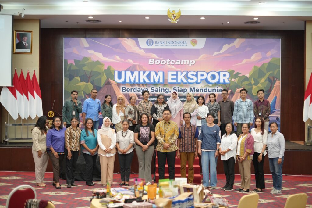 Bootcamp UMKM Ekspor 2026 bertema “Berdaya Saing, Siap Mendunia” pada 14-15 September 2026.