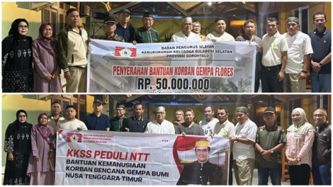 “KKSS Peduli NTT" Dalam aksi kemanusiaan melibatkan keluarga besar KKSS dari berbagai wilayah Indonesia.