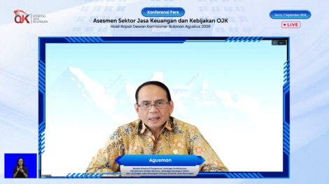 Kepala Eksekutif Pengawas Lembaga Pembiayaan, Perusahaan Modal Ventura, Lembaga Keuangan Mikro dan Lembaga Jasa Keuangan Lainnya, Agusman