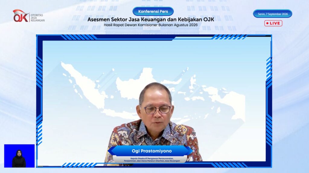 Kepala Eksekutif Pengawas Perasuransian, Penjaminan, dan Dana Pensiun OJK, Ogi Prastomiyono