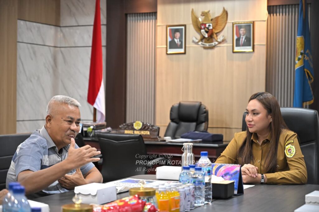 audiensi pengurus Ikatan Pencak Silat Indonesia (IPSI) Kota Kupang bersama Serena di ruang kerja Wakil Wali Kota Kupang, Senin (26/10/2026).