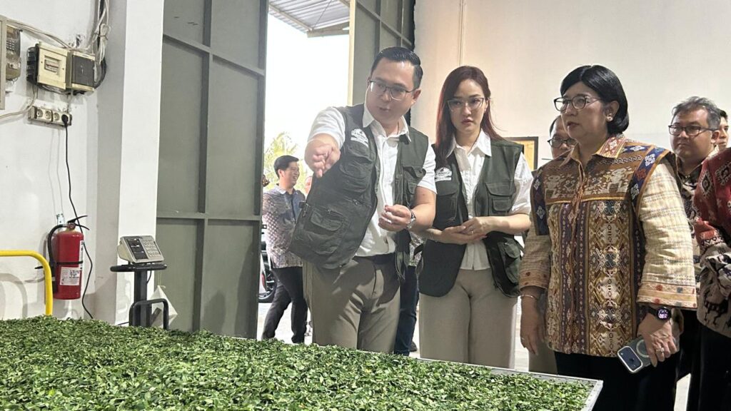 Kunjungan Gubernur BI ke PT.La Moringa Kupang