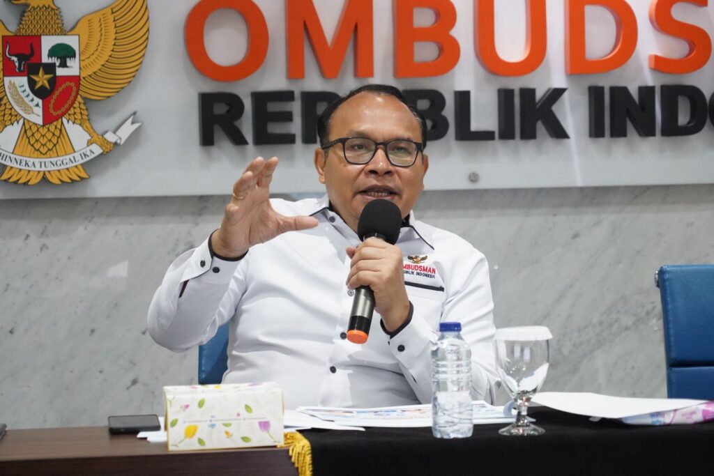 Anggota Ombudsman RI, Robert Na Endi Jaweng