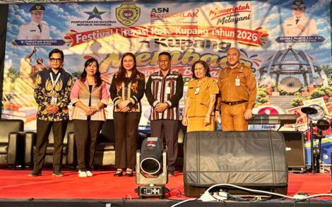 Festival Literasi Kota Kupang 2026 yang diselenggarakan Dinas Kearsipan dan Perpustakaan Kota Kupang pada 27–29 Oktober 2026