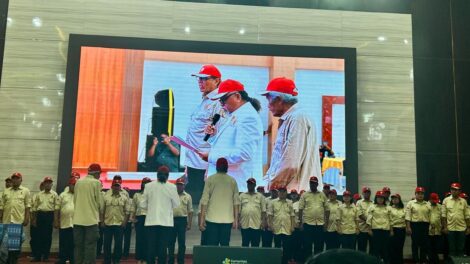 Pelantikan pengurus Forum Komunikasi Pejuang Timor Timur (FKPTT) periode 2025-2030